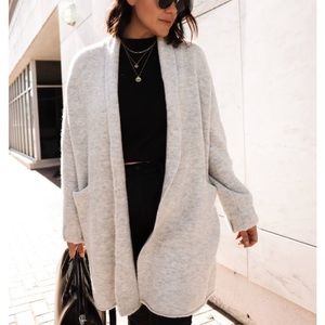 Madewell Glenridge Shawl-Collar Sweater-Coat
